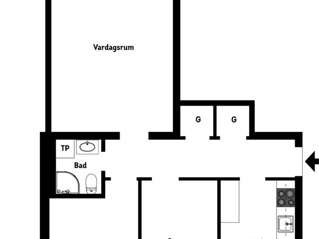 Bostadsrätt till salu i Trelleborg, Skåne