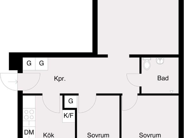 Bostadsrätt till salu i Trelleborg, Skåne