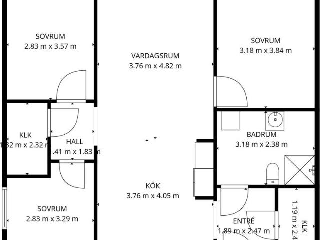 Bostadsrätt till salu i Trelleborg, Skåne