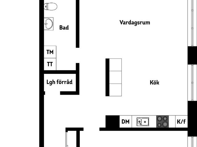 Bostadsrätt till salu i Norra Riksten, Stockholms län