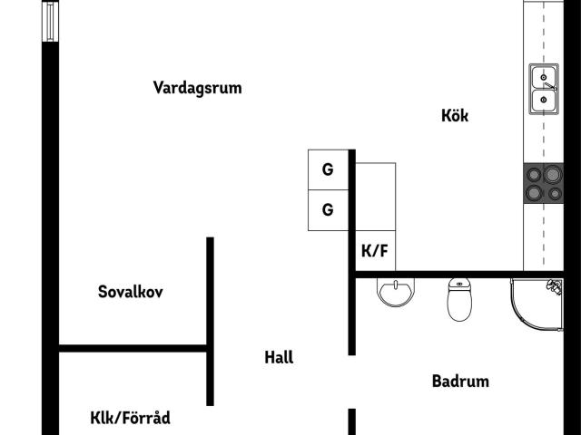 Bostadsrätt till salu i Tumba, Stockholm