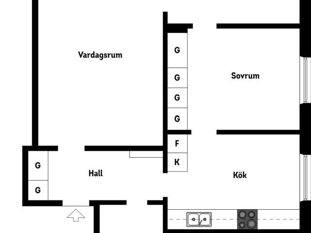 Bostadsrätt till salu i Stockholm
