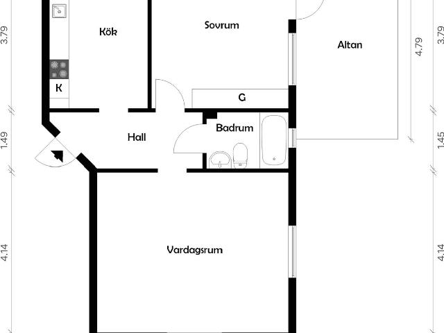 Bostadsrätt till salu i Uddevalla, Västra Götaland