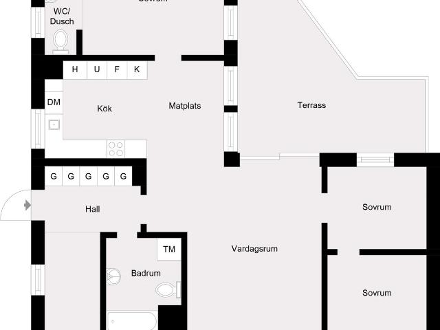 Bostadsrätt till salu i Upplands Väsby, Stockholm