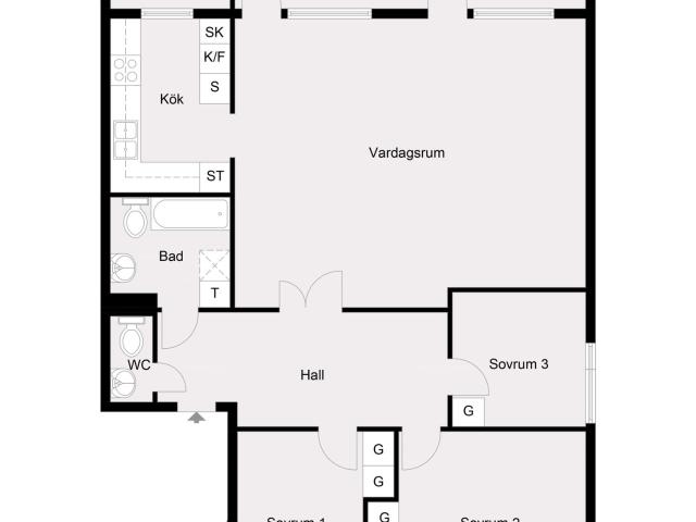 Bostadsrätt till salu i Upplands Väsby, Stockholm
