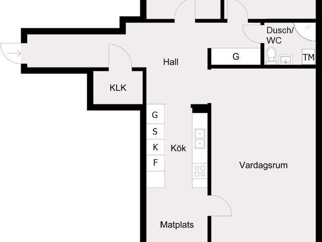Bostadsrätt till salu i Upplands Väsby, Stockholm