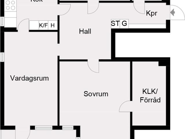 Bostadsrätt till salu i Upplands Väsby, Stockholm