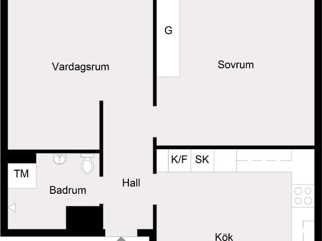 Bostadsrätt till salu i Upplands Väsby, Stockholm