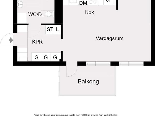 Bostadsrätt till salu i Upplands Väsby, Stockholm