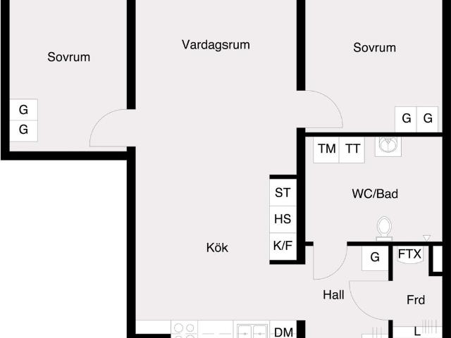 Bostadsrätt till salu i Upplands Väsby, Stockholm