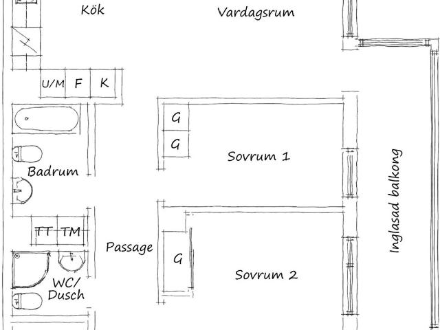 Bostadsrätt till salu i Uppsala