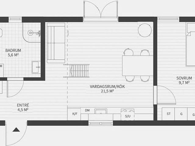 Bostadsrätt till salu i Kårsta, Stockholm