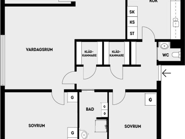 Bostadsrätt till salu i Vallentuna, Stockholm