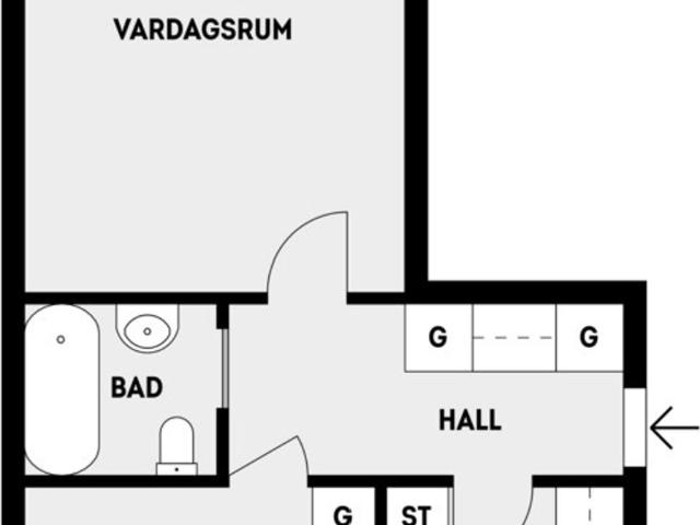 Bostadsrätt till salu i Vallentuna, Stockholm