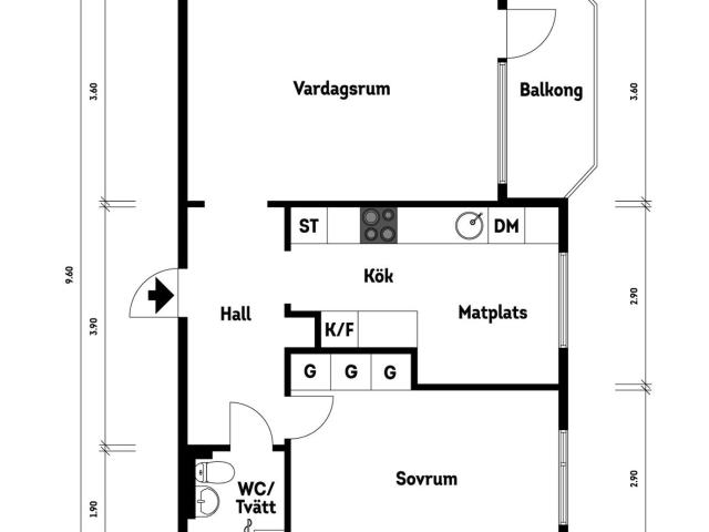 Bostadsrätt till salu i Vänersborg, Västra Götaland