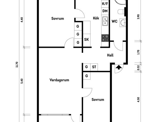 Bostadsrätt till salu i Vänersborg, Västra Götaland