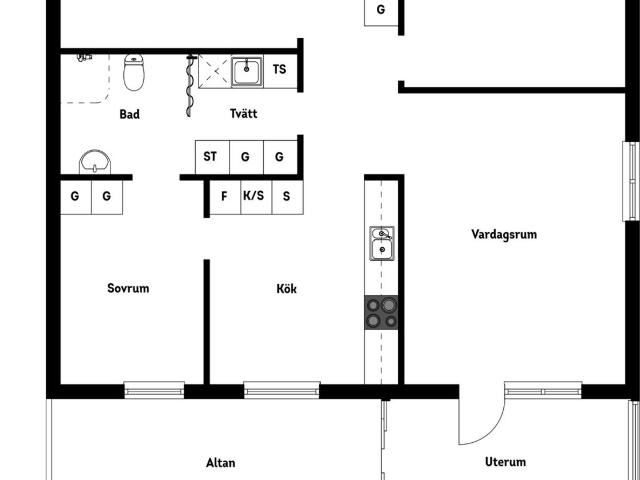 Bostadsrätt till salu i Varberg, Halland