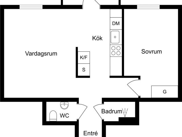 Bostadsrätt till salu i Varberg, Halland