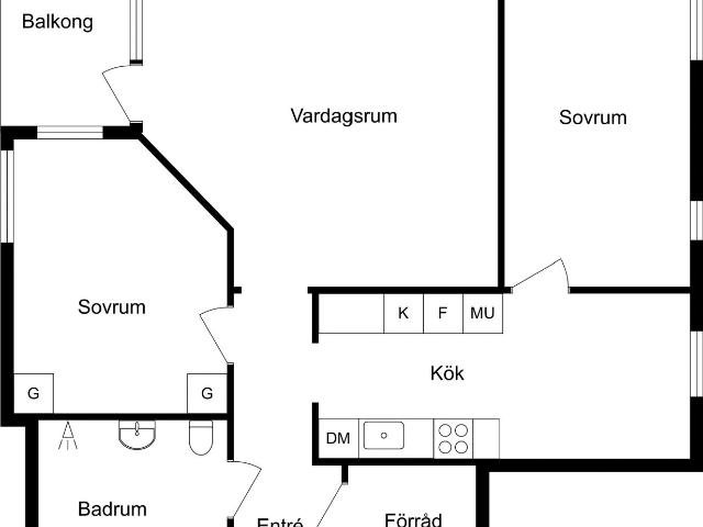 Bostadsrätt till salu i Varberg, Halland