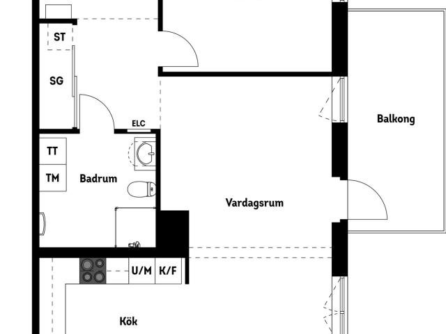 Bostadsrätt till salu i Gustavsberg, Stockholm