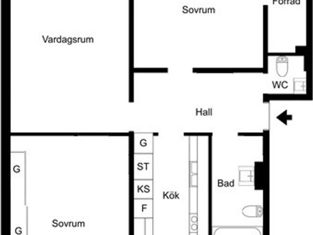 Bostadsrätt till salu i Västerås, Västmanland