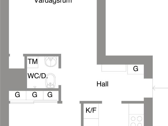 Bostadsrätt till salu i Kyrkbacken, Västerås