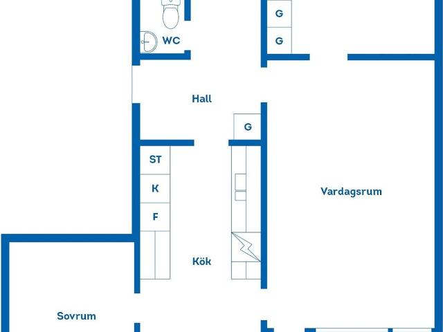 Bostadsrätt till salu i Västervik, Kalmar