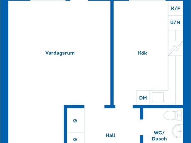 Bostadsrätt till salu i Västervik, Kalmar