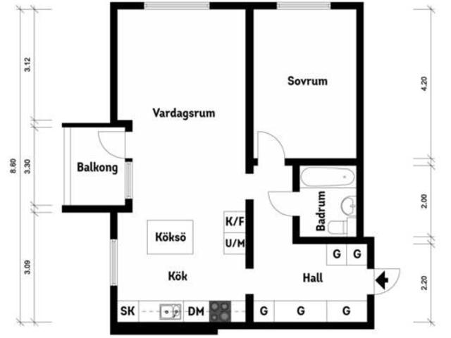 Bostadsrätt till salu i Sydväst, Göteborg