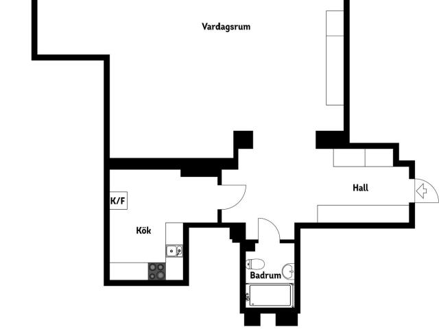 Bostadsrätt till salu i Vaxholm, Stockholms län