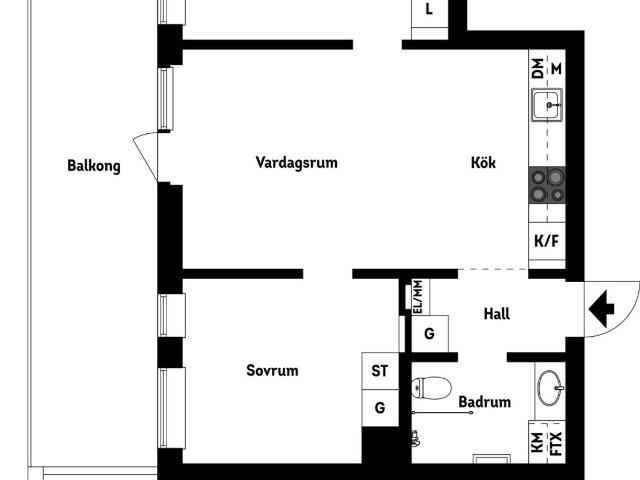 Bostadsrätt till salu i Växjö, Kronoberg
