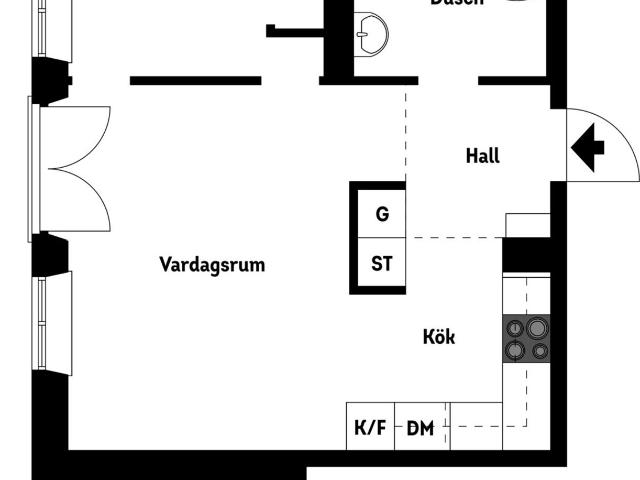 Bostadsrätt till salu i Växjö, Kronoberg