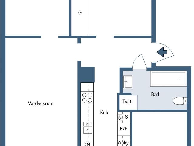 Bostadsrätt till salu i Växjö, Kronoberg