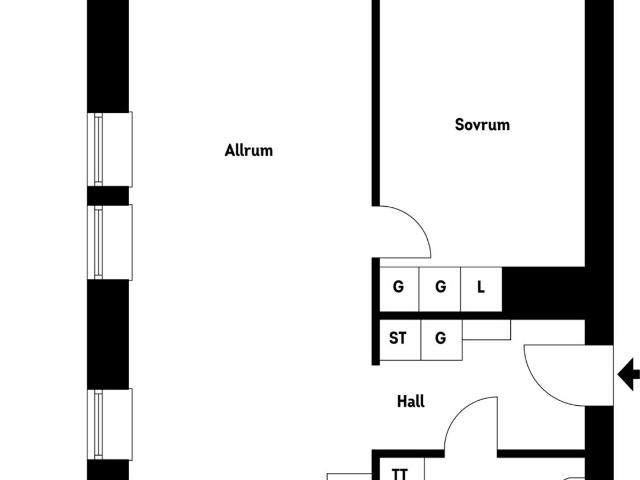 Bostadsrätt till salu i Växjö, Kronoberg