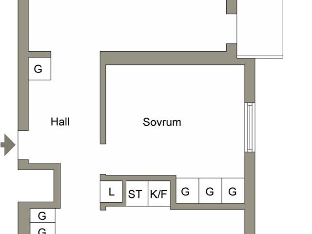 Bostadsrätt till salu i Väster, Växjö