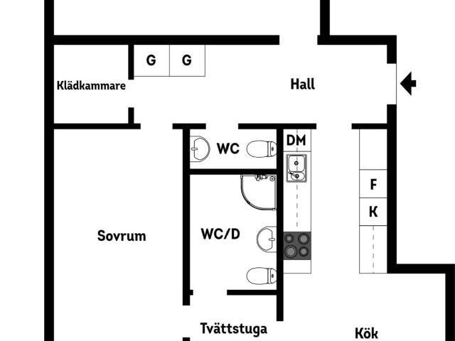 Bostadsrätt till salu i Växjö, Kronoberg