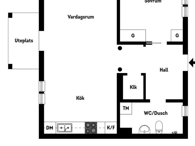 Bostadsrätt till salu i Växjö, Kronoberg