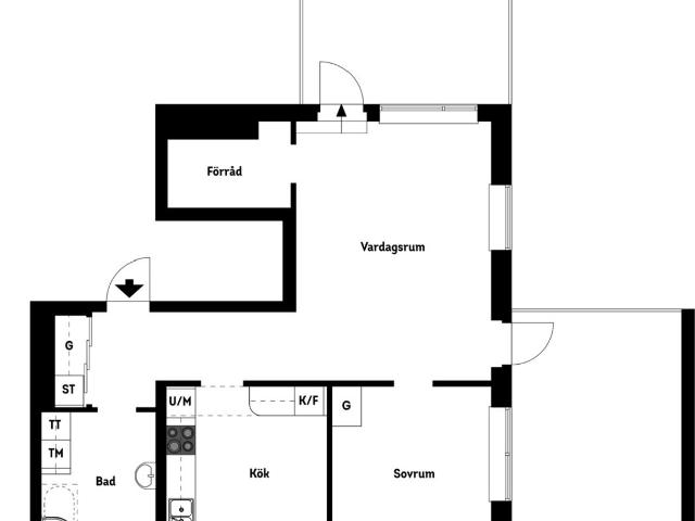 Bostadsrätt till salu i Växjö, Kronoberg