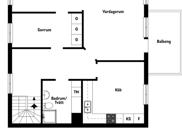 Bostadsrätt till salu i Växjö, Kronoberg