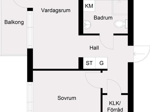 Bostadsrätt till salu i Stockholm