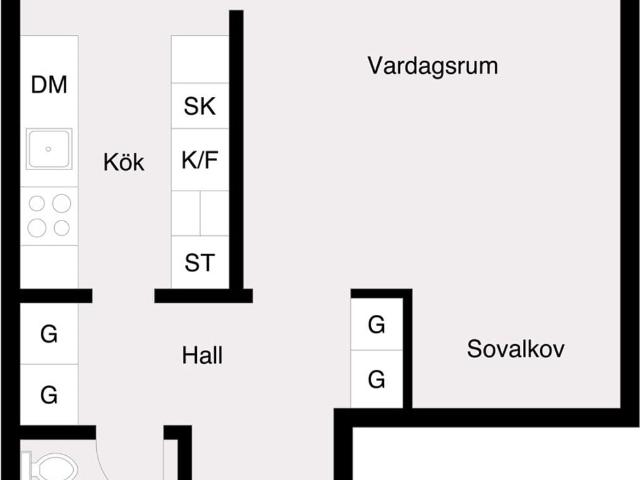 Bostadsrätt till salu i Stockholm