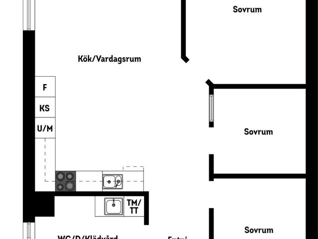 Bostadsrätt till salu i Vetlanda, Jönköping