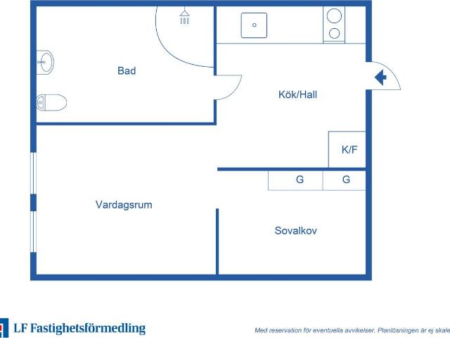 Bostadsrätt till salu i Ystad, Skåne