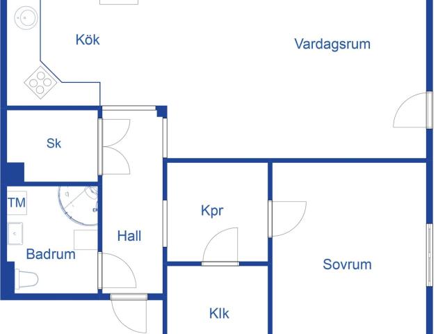 Bostadsrätt till salu i Ystad, Skåne