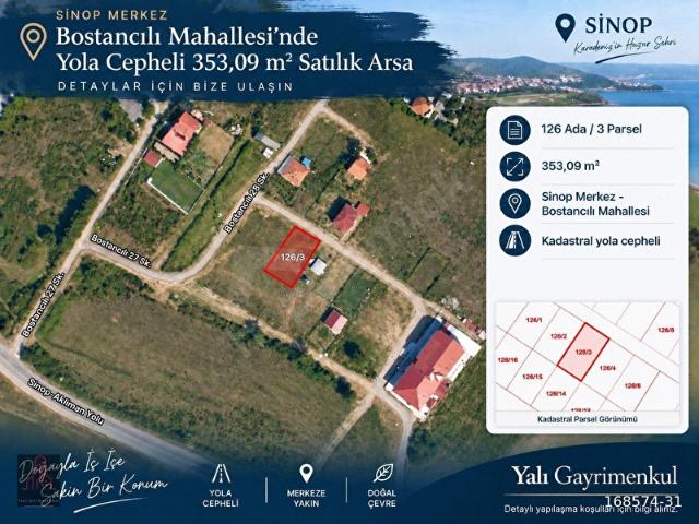 Sinop Merkez, Sinop içerisinde satılık Arsa