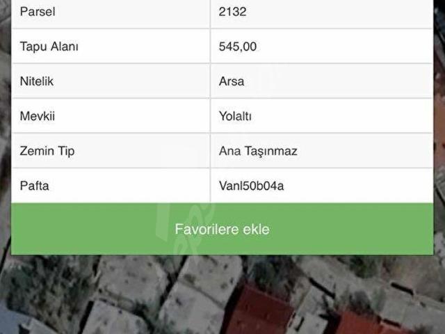 Van içerisinde satılık Arsa