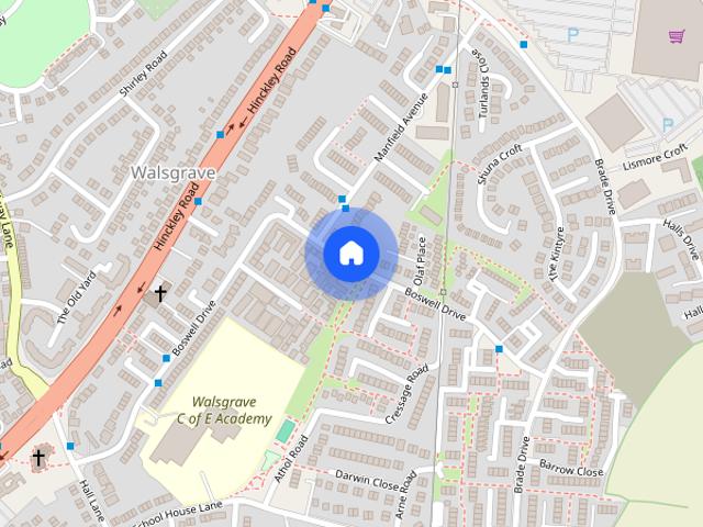 House for rent in Walsgrave On Sowe, West Midlands