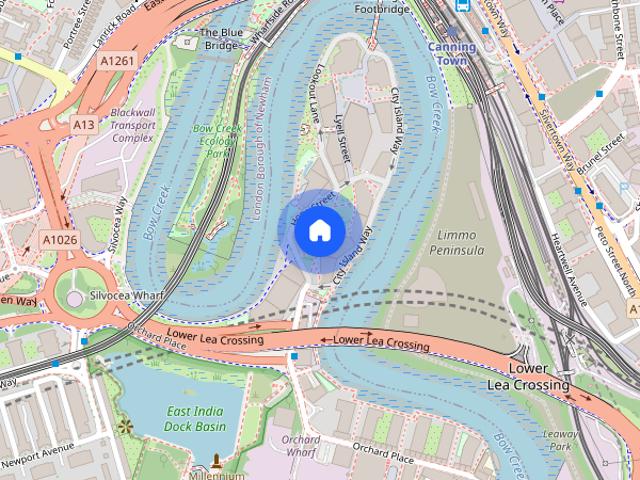 Apartment for rent in London City Island, Blackwall