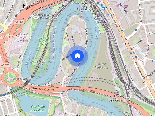 Apartment for rent in London City Island, Blackwall