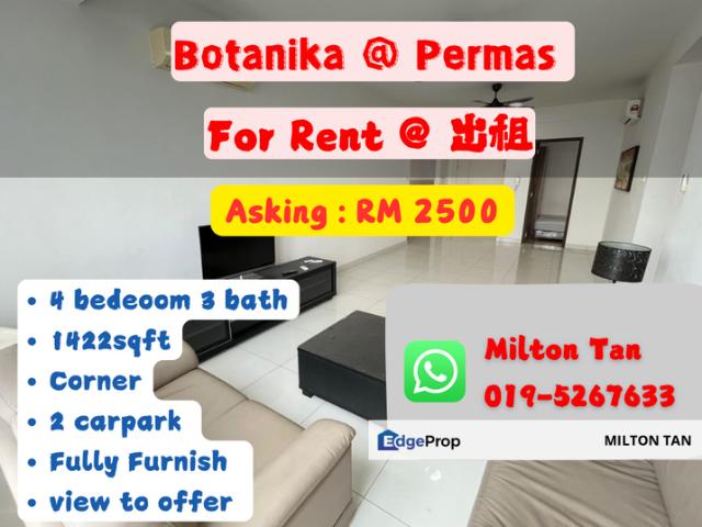 Condominium for rent in Johore Bahru, Johor